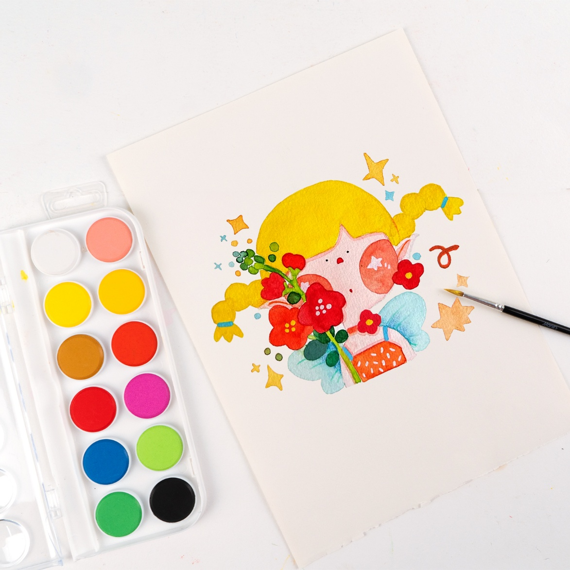 SOLID WATERCOLOUR SET