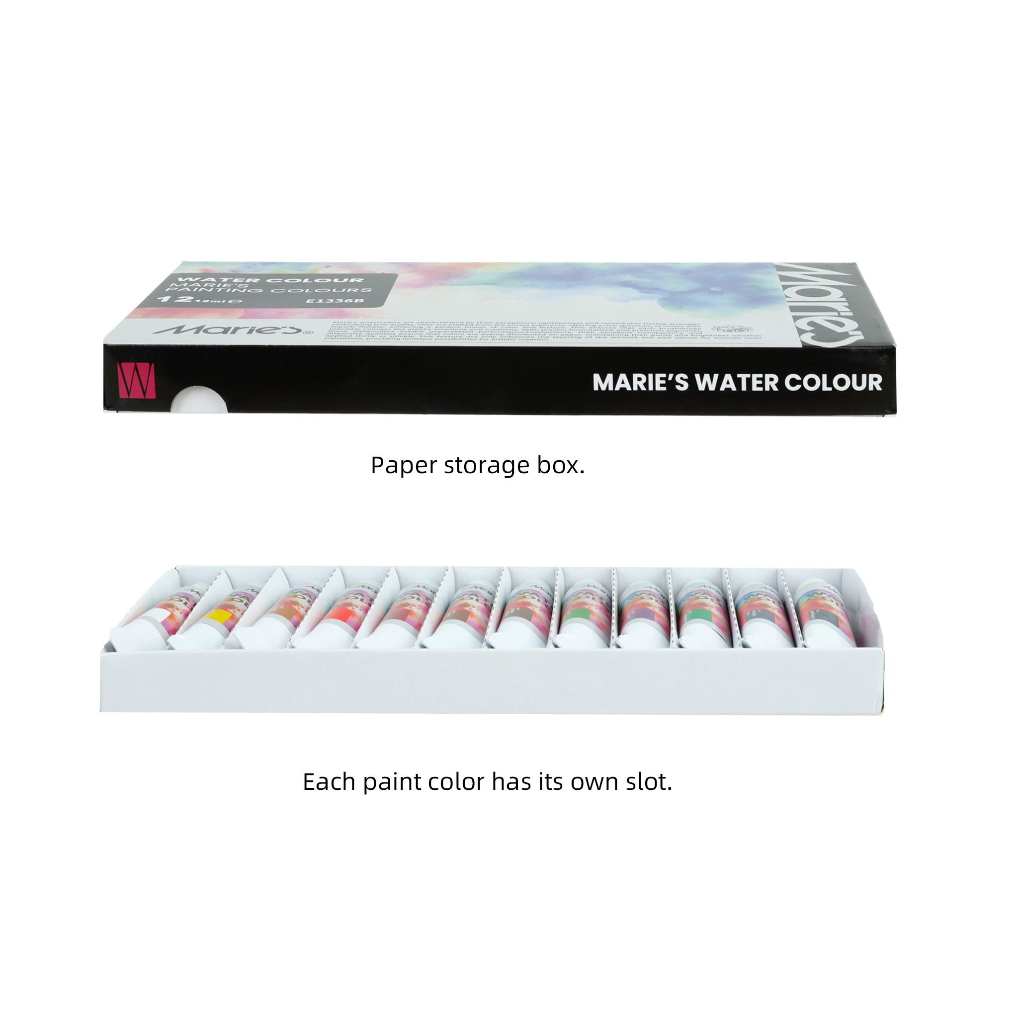 Marie's Water Colour Paint 9ml,12 Colors Wholesale