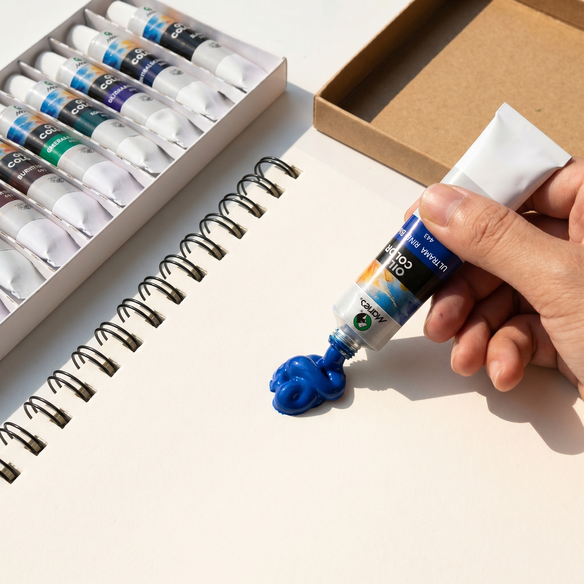 Marie's Oil Paint Set 12ml ,12 Colors