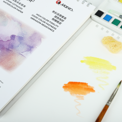Marie's Gemini 300g A4 Spiral Watercolor Notebook