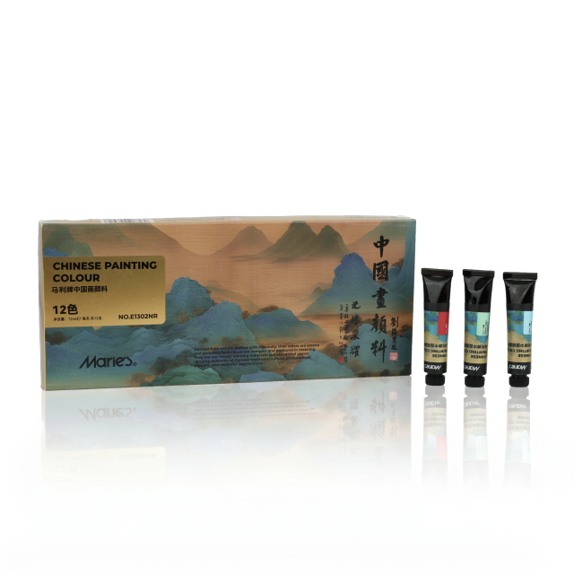 Marie's 12-Color Chinese Painting Paints