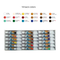 Marie's Oil Colour Set 12ml 18 Colors