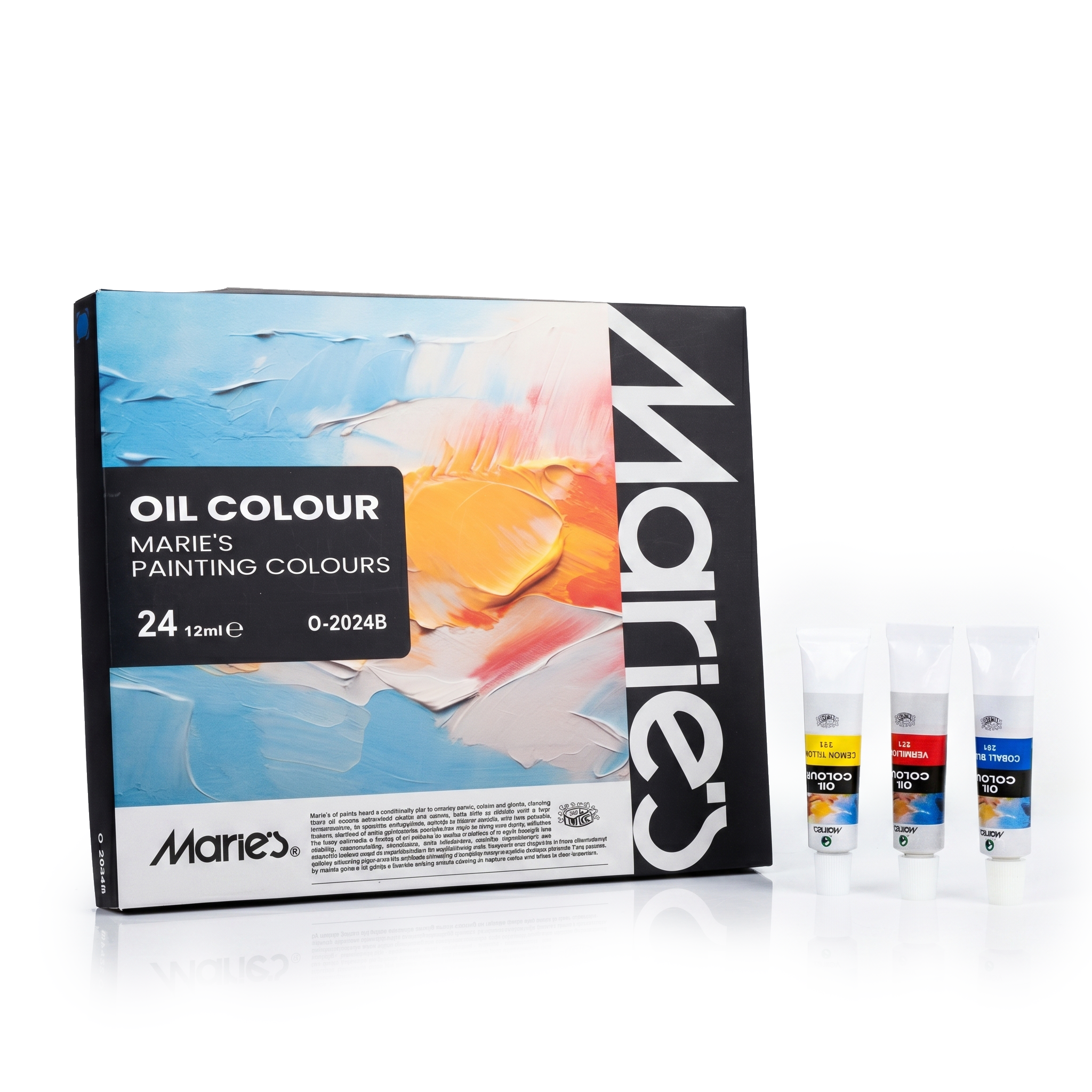 Marie's Oil Colour Set 12ml 24 Colors