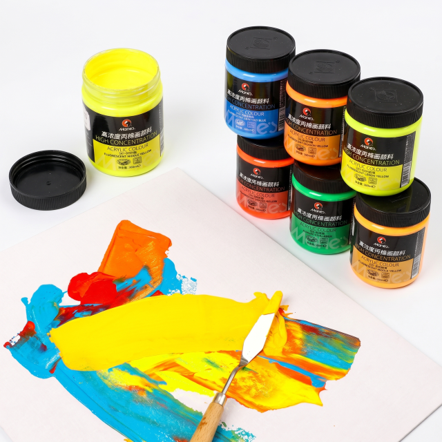 Marie's 300ml Fluorescent Acrylic Paint
