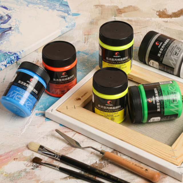 Marie's 300ml Fluorescent Acrylic Paint