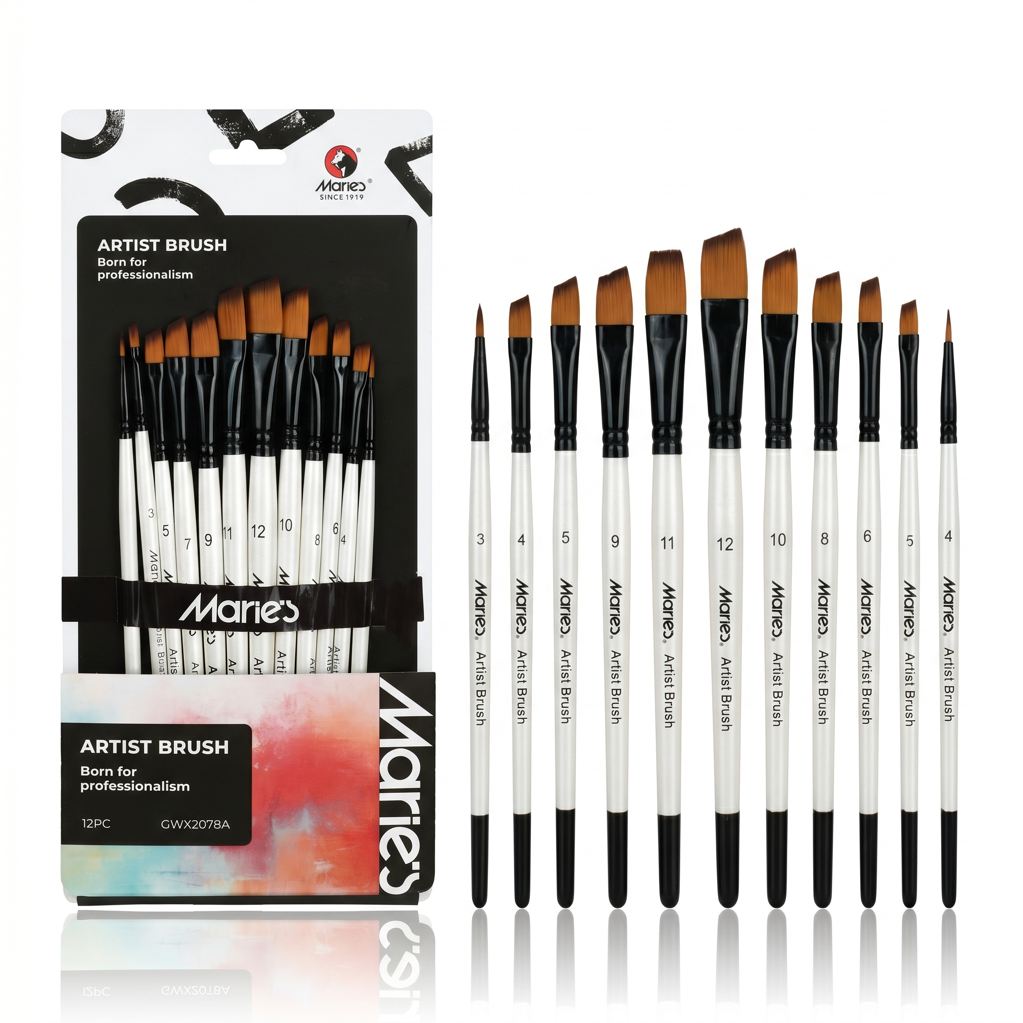 ARTIST BRUSHES NYLON