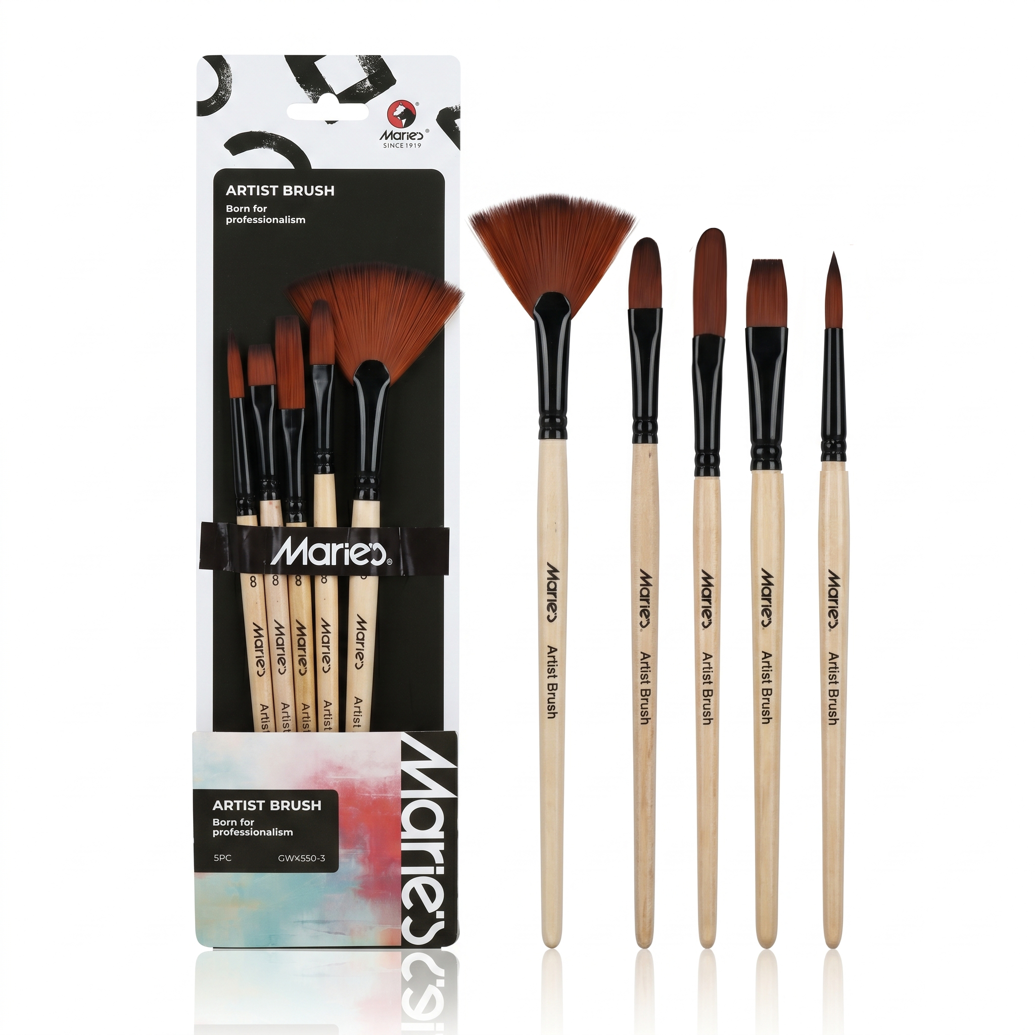 ARTIST BRUSHES NYLON