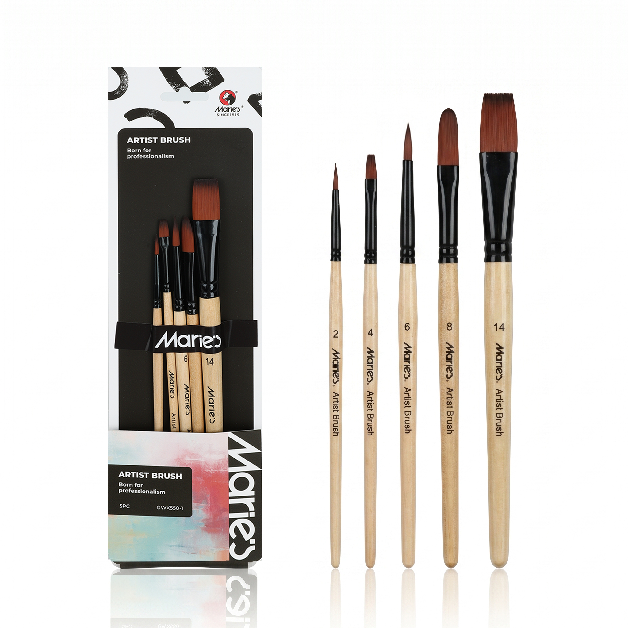 ARTIST BRUSHES NYLON