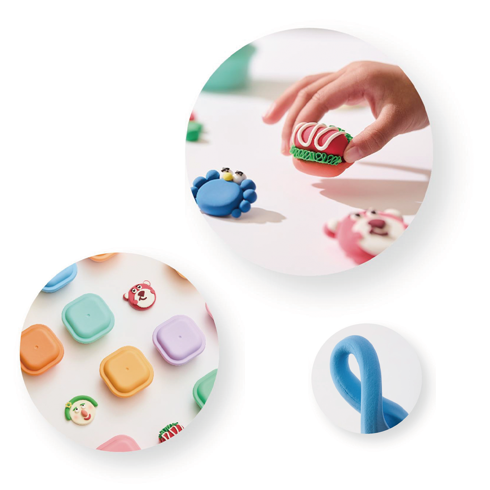 BORON FREE CLAY SET FOR KIDS