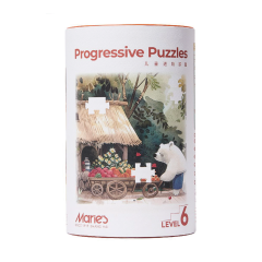 CHILDREN'S PROGRESSIVE PUZZLE  LEVEL 6