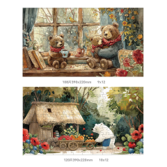 CHILDREN'S PROGRESSIVE PUZZLE  LEVEL 6