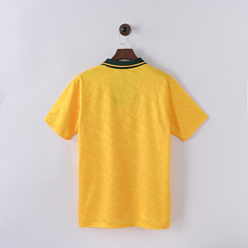 Retro 1991 1993 Brazil Home Soccer Jerseys