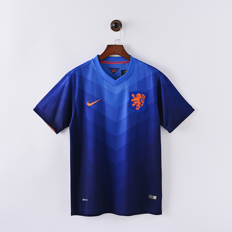 Retro 2014 Netherlands Away SOCCER JERSEYS