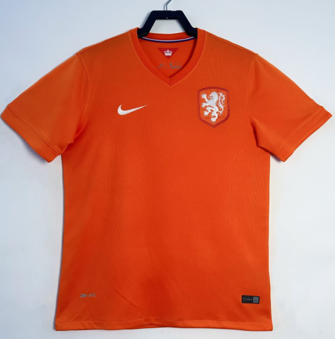 Retro 2014 Netherlands Home SOCCER JERSEYS