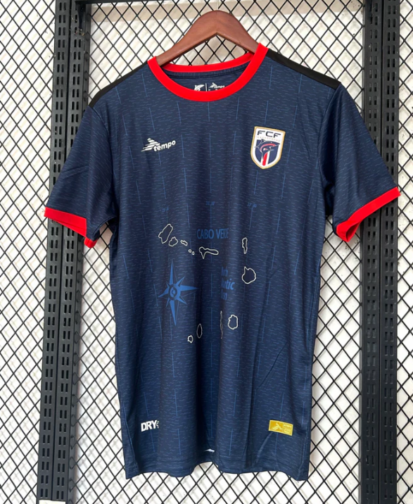 2026 Cabo Verde blue Football jersey custom shirt Fans Version