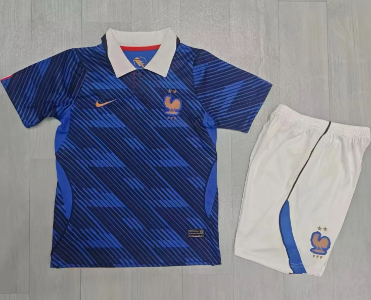 France WORLD CUP 2026 Home Kids Kit Mbappe Dembélé Soccer Jerseys With Socks