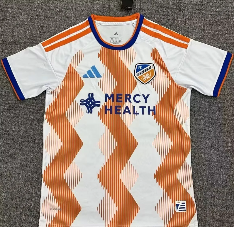 2026 Cincinnati white Soccer Jerseys Football Shirts Fans Version