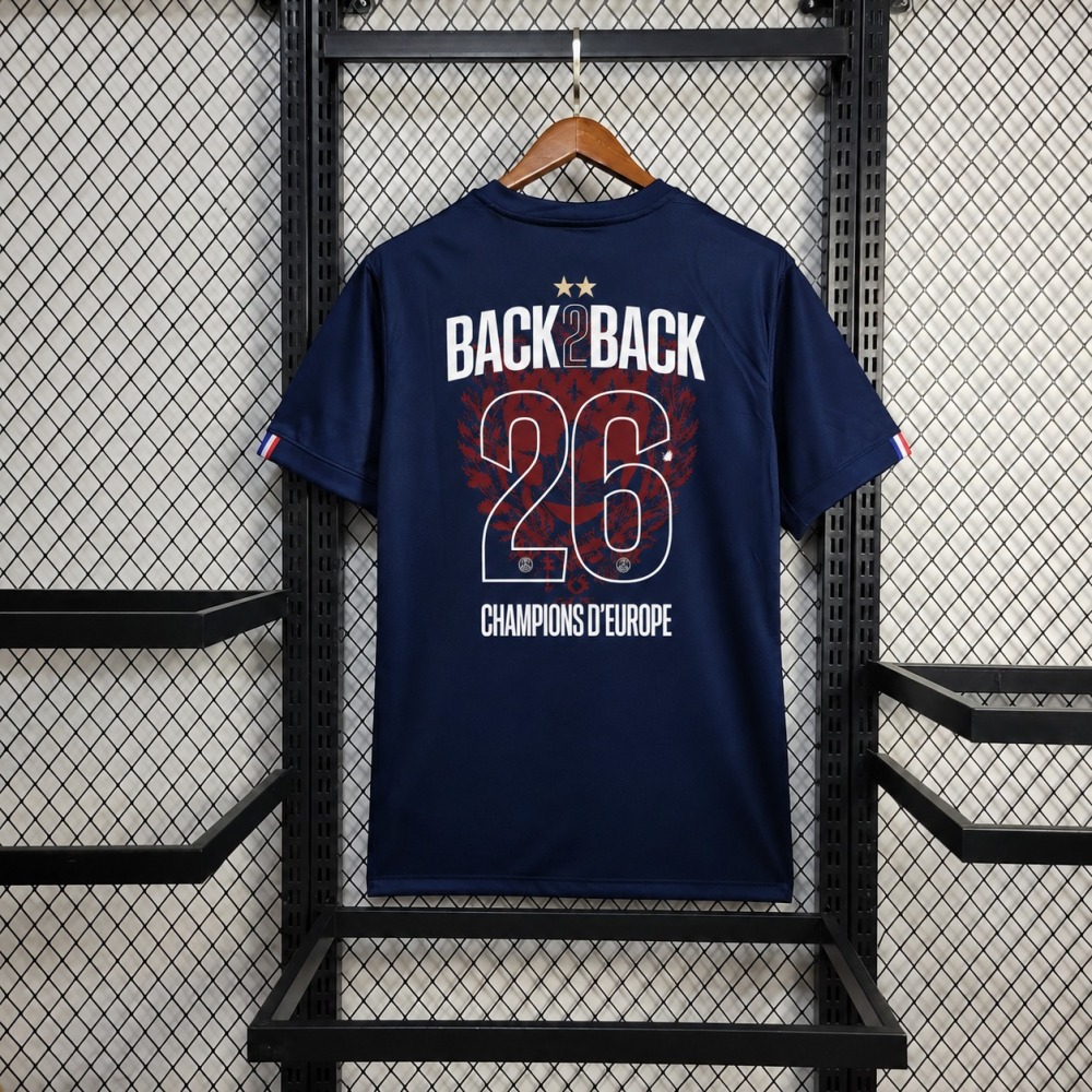 2026 PSG Champions League Winners Soccer Jersey – Commemorative Football Shirt Fans Version Fan Version