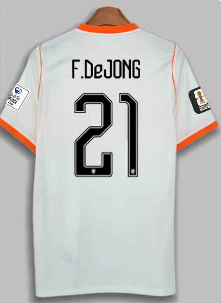 Netherlands 2026 World Cup Away Short Sleeve Fans Version