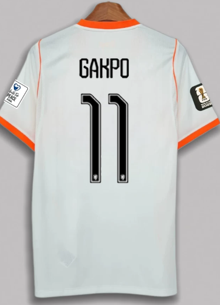 Netherlands 2026 World Cup Away Short Sleeve Fans Version