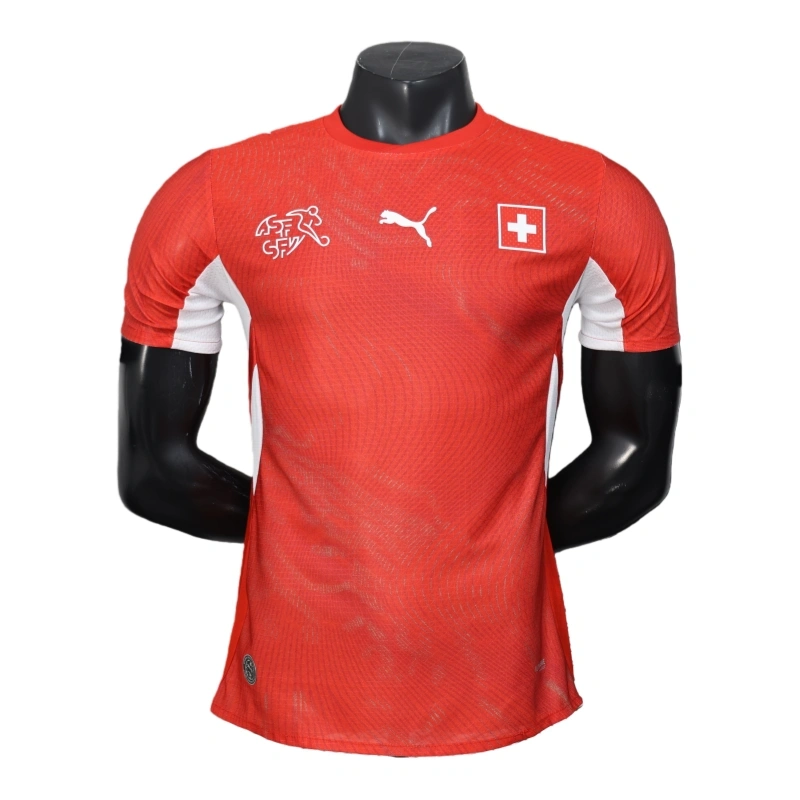2026 World Cup Switzerland Home Jersey – Football Shirt(PLAYER VERSION)