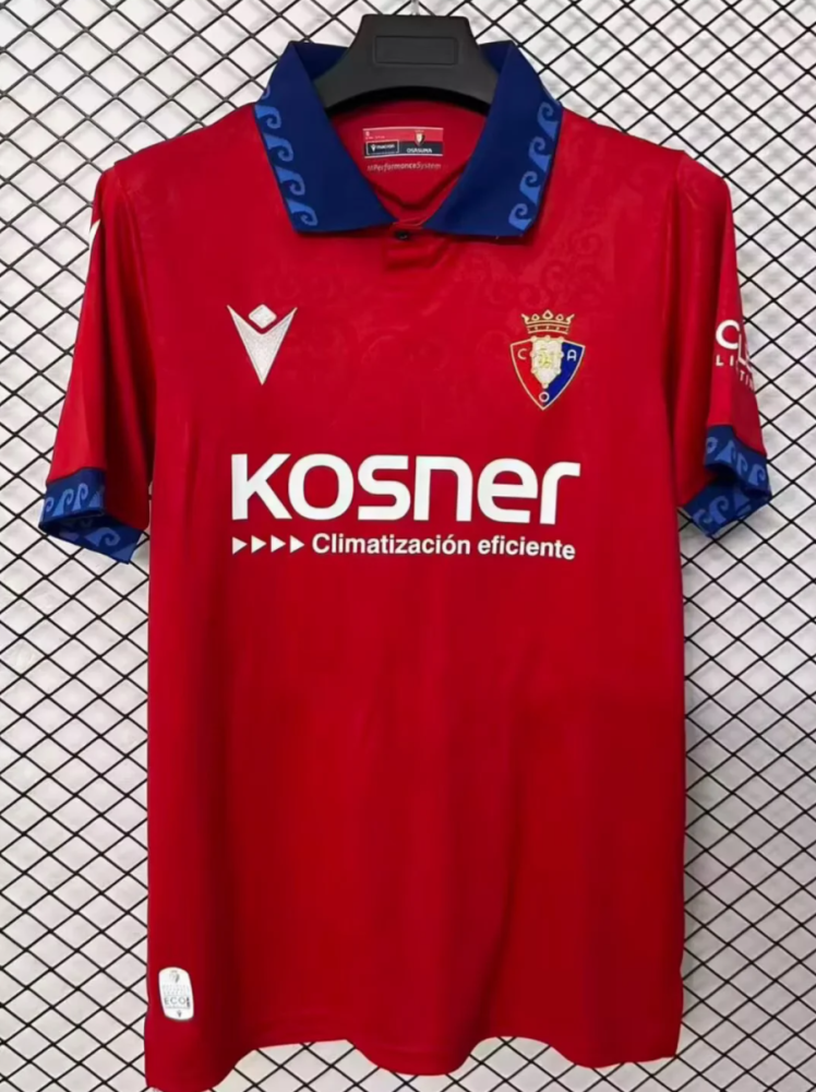 2026/27 CA Osasuna Home Soccer Jersey – Fans Version