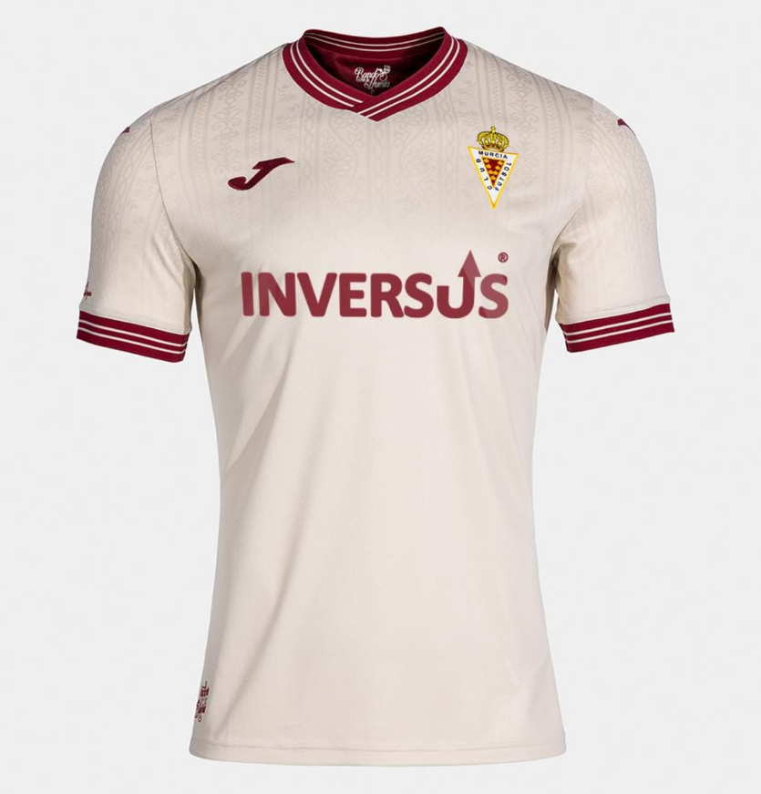 Real Murcia 2026/27 Away Soccer Jersey | Joma Football Shirt Fans Version
