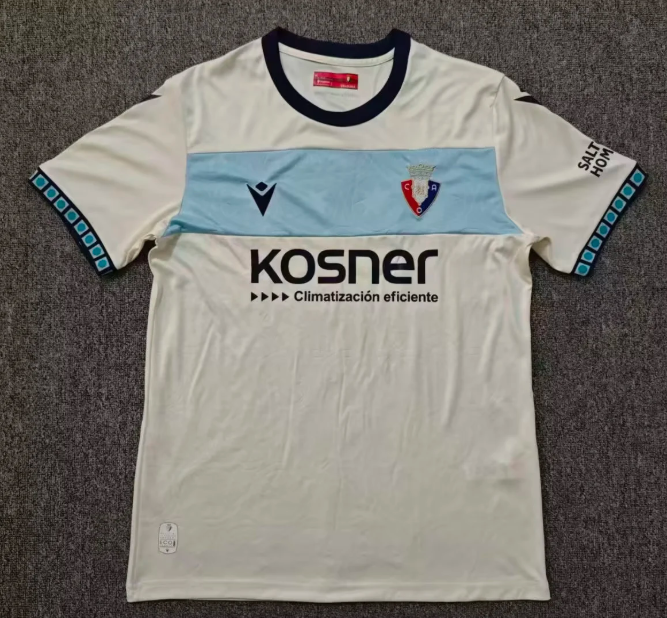 CA Osasuna Away Jersey 2025/26 - Official Breathable La Liga Match Day Football Shirt  Fans Version