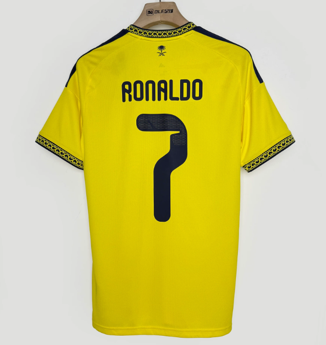 Al Nassr 2026/27 Home Soccer Jersey – Cristiano Ronaldo Football Shirt Fans Version