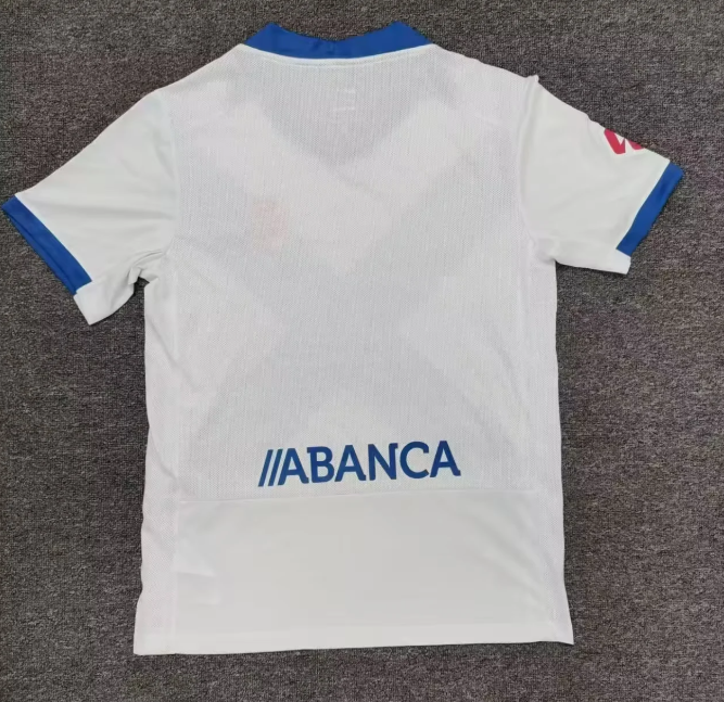 Deportivo La Coruña 26/27 Third Away Jersey - Official Navy Blue Gold Accent Breathable La Liga Hypermotion Match Shirt Fans Version