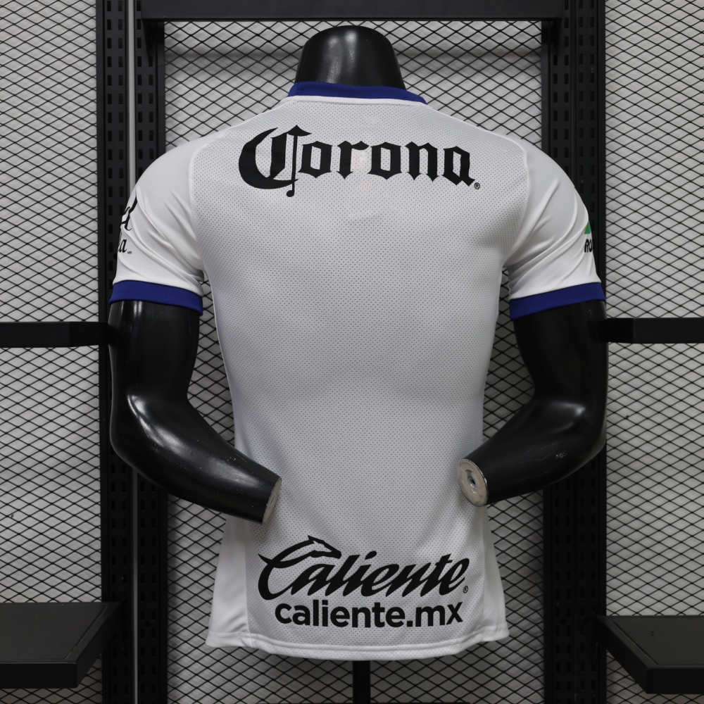 2026/27 Deportivo Toluca Away Jersey | Classic White & Red Football Shirt | Player Version Soccer Shirt