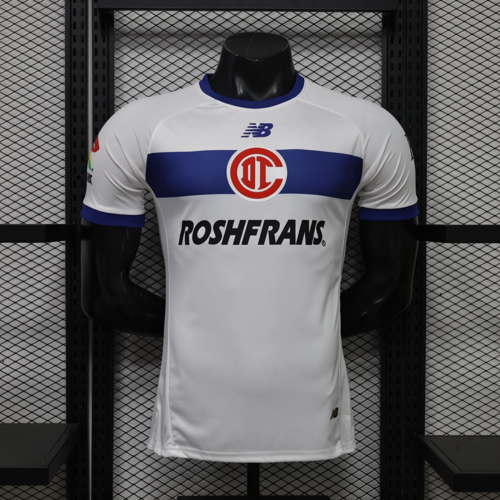2026/27 Deportivo Toluca Away Jersey | Classic White & Red Football Shirt | Player Version Soccer Shirt