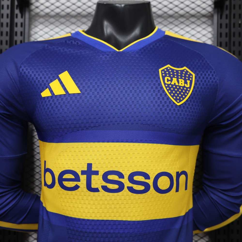 Boca Juniors Long Sleeve Jersey 2026/27 – Boca Juniors Home Soccer Shirt & Football Kit Player Version
