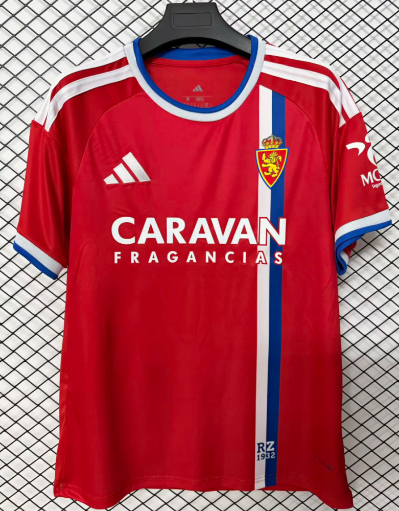 Real Zaragoza 2026/27 Away Jersey – 26/27 Tomate Football Shirt Fans Version  Fans Version