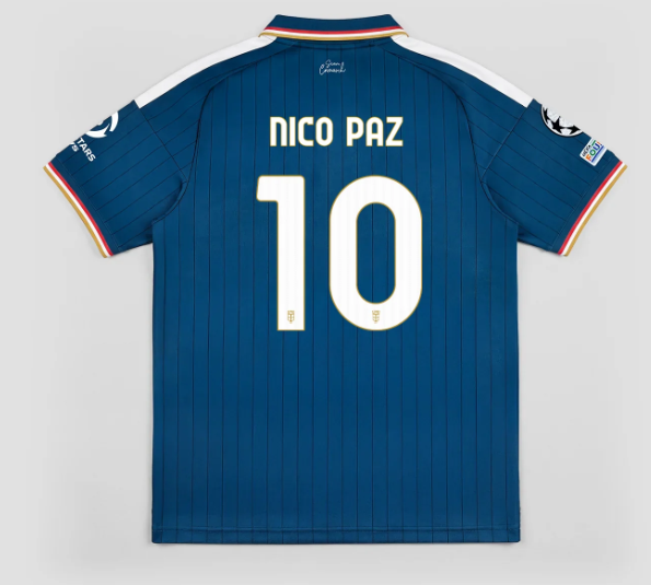 Como 1907 2026/27 Home Jersey – 26/27 Como Football Shirt  (FAN VERSION)