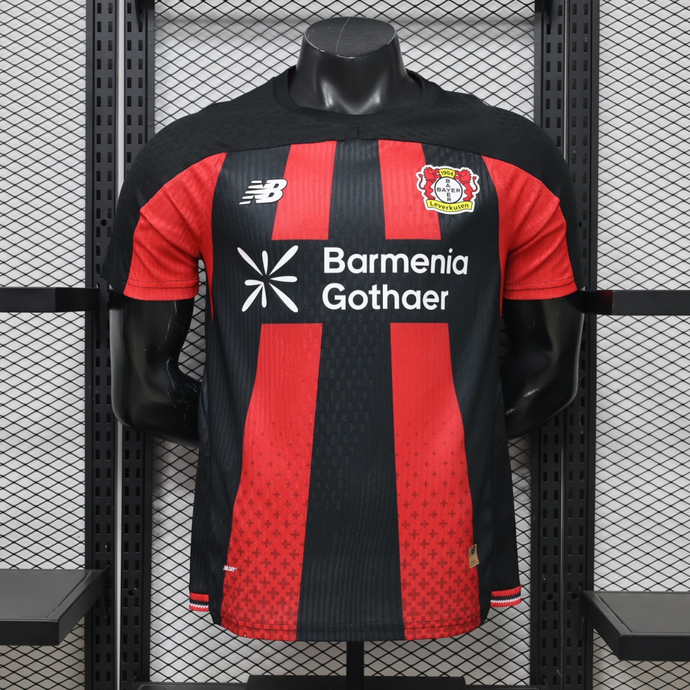 Authentic Bayer Leverkusen 2026/27 Home Soccer Jersey - Breathable Performance Fabric Match Version Kit | Player Version Soccer Shirt