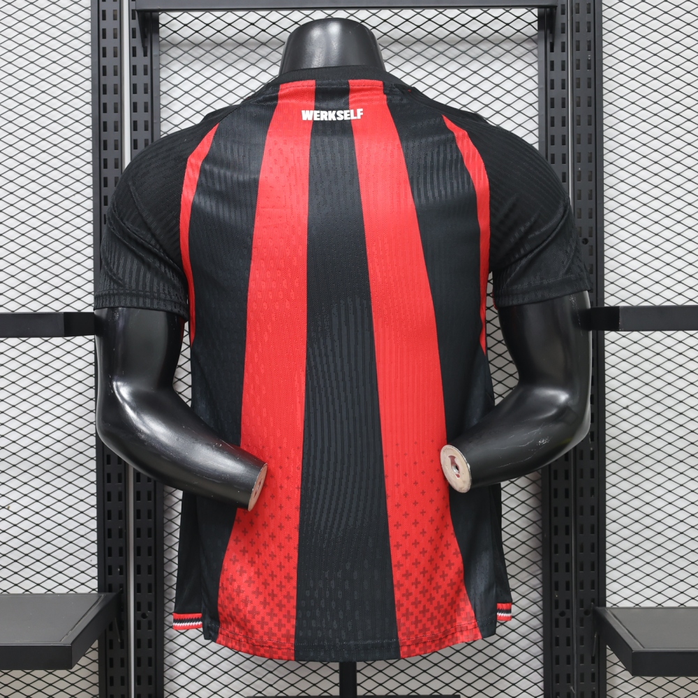 Authentic Bayer Leverkusen 2026/27 Home Soccer Jersey - Breathable Performance Fabric Match Version Kit | Player Version Soccer Shirt