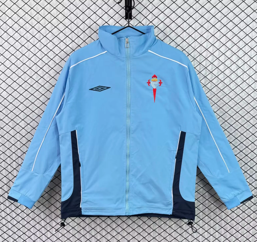 2003/05 Celta Vigo Windbreaker – Vintage Retro Football Jacket