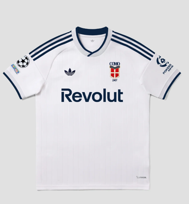 Como 1907 2026/27 Away Jersey – 26/27 Como Football Shirt  (FAN VERSION)
