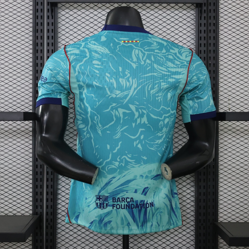 26-27 Barça Blue Special Edition Home Soccer Jerseys Player Version