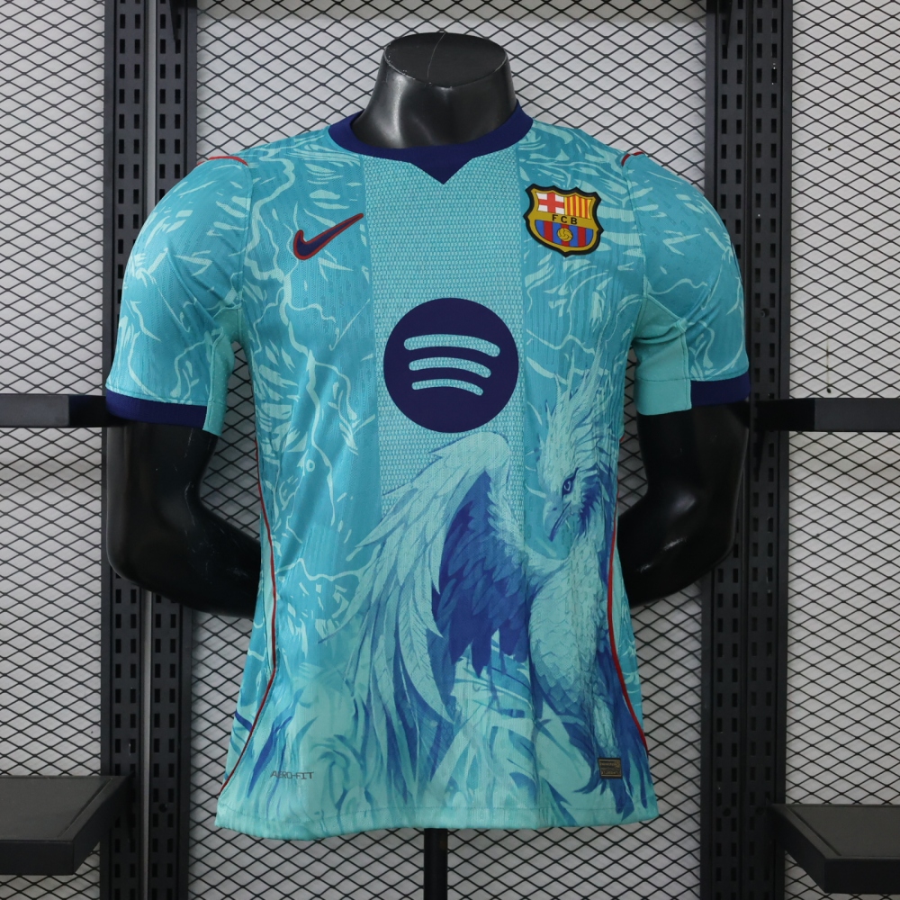26-27 Barça Blue Special Edition Home Soccer Jerseys Player Version