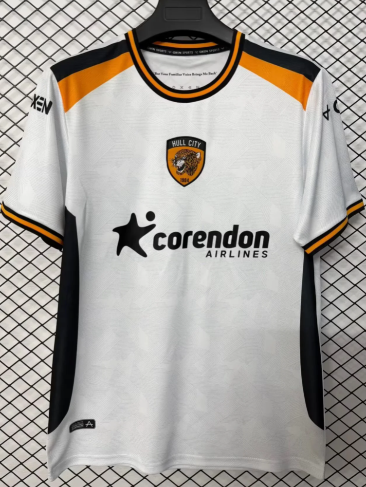 2026/27 Hull City White Away Jersey | Hull City Football Shirt