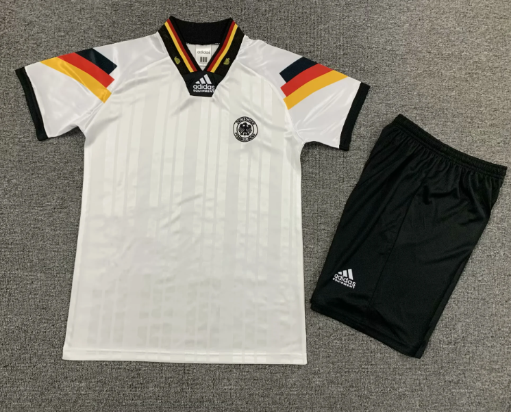 Vintage 1992 Germany Home Jersey - Authentic Matthaus Brehme Retro Soccer Kit
