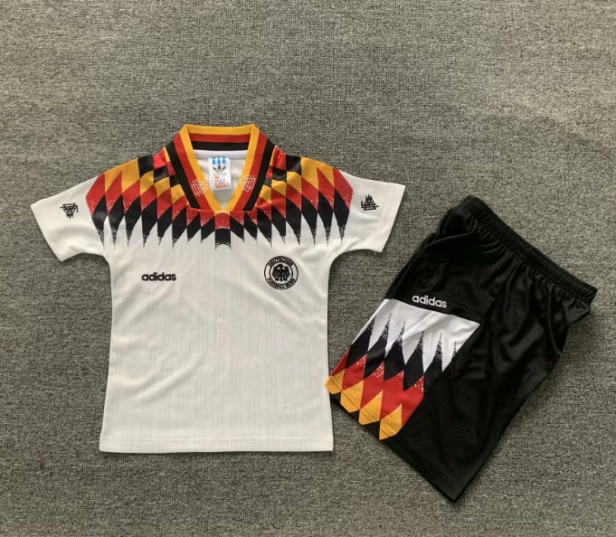 Vintage 1994 Germany Home Jersey - Authentic Matthaus Brehme Retro Soccer Kit