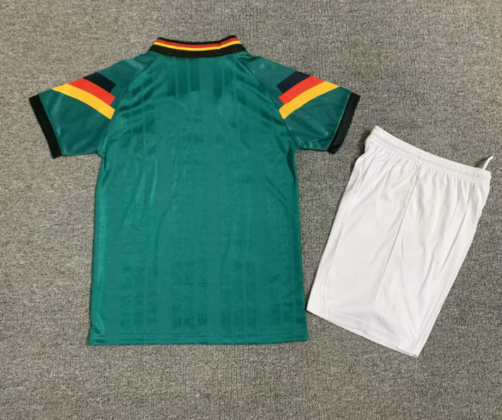 Vintage 1992 Germany Away Jersey - Authentic Matthaus Brehme Retro Soccer Kit