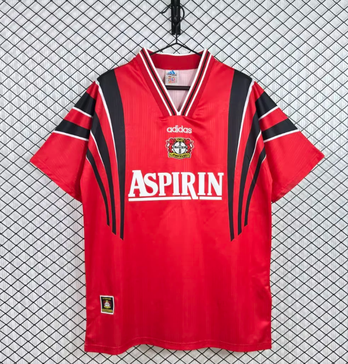 Bayer Leverkusen 1997/98 Home Jersey – Retro Football Shirt