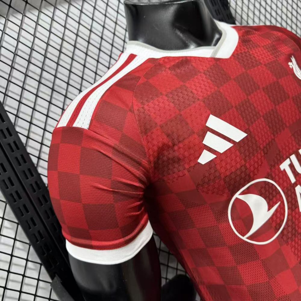Liverpool 27/28 Home Soccer Jersey | Liverpool FC Football Kit Player Version