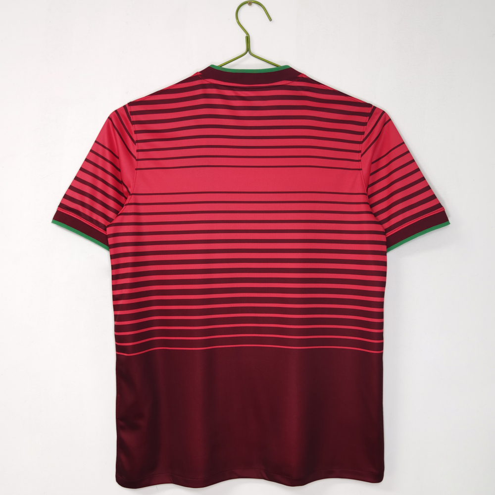 2014 Portugal Home Ronaldo Retro Soccer Jersey