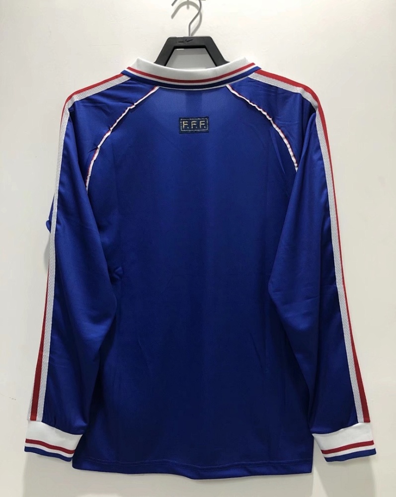 1998 FRANCE LONG SLEEVE  HOME