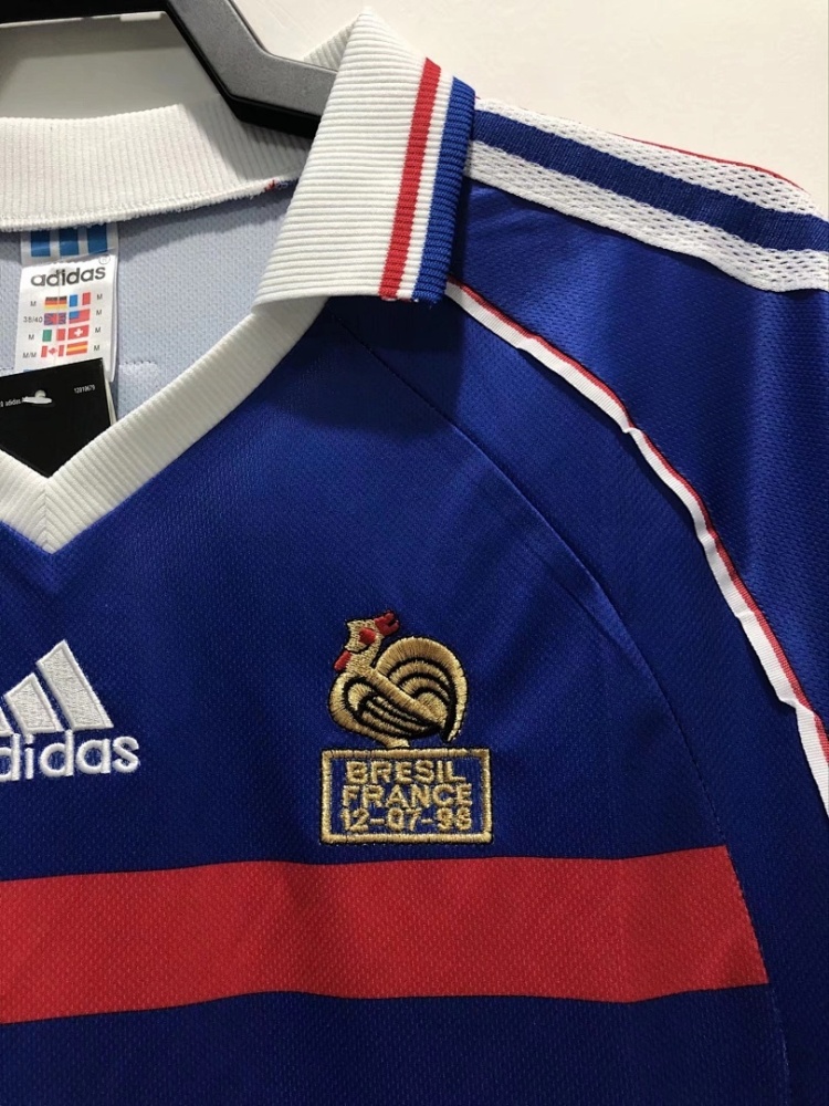 1998 FRANCE LONG SLEEVE  HOME